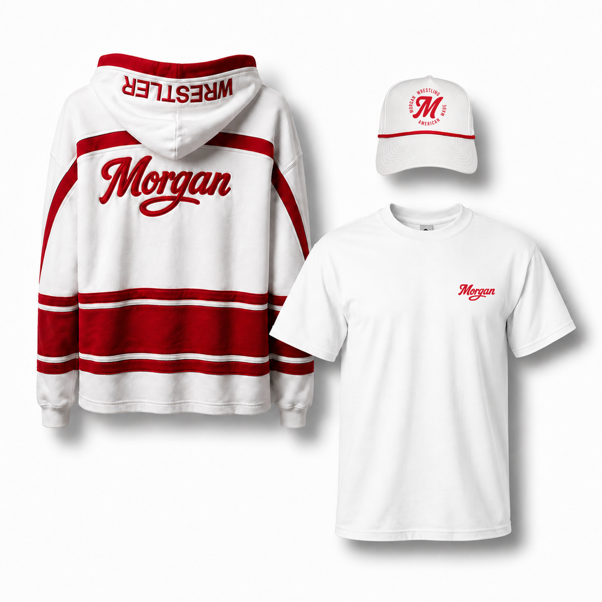 Morgan Off The Mat Bundle — Headgear Hoodie, Tee, Reversal Hat - Suplay.com