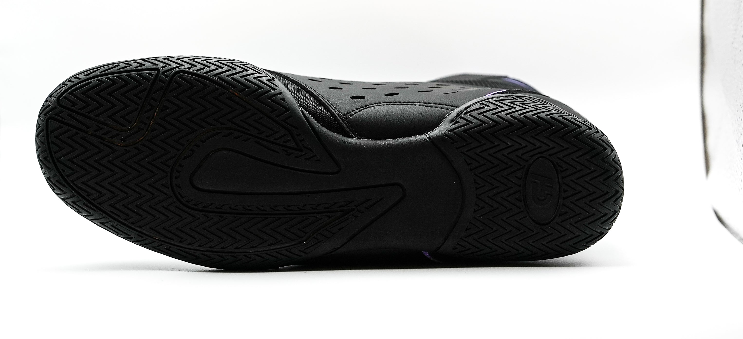 Revival Wrestling Shoe Black/Purple - Suplay.com