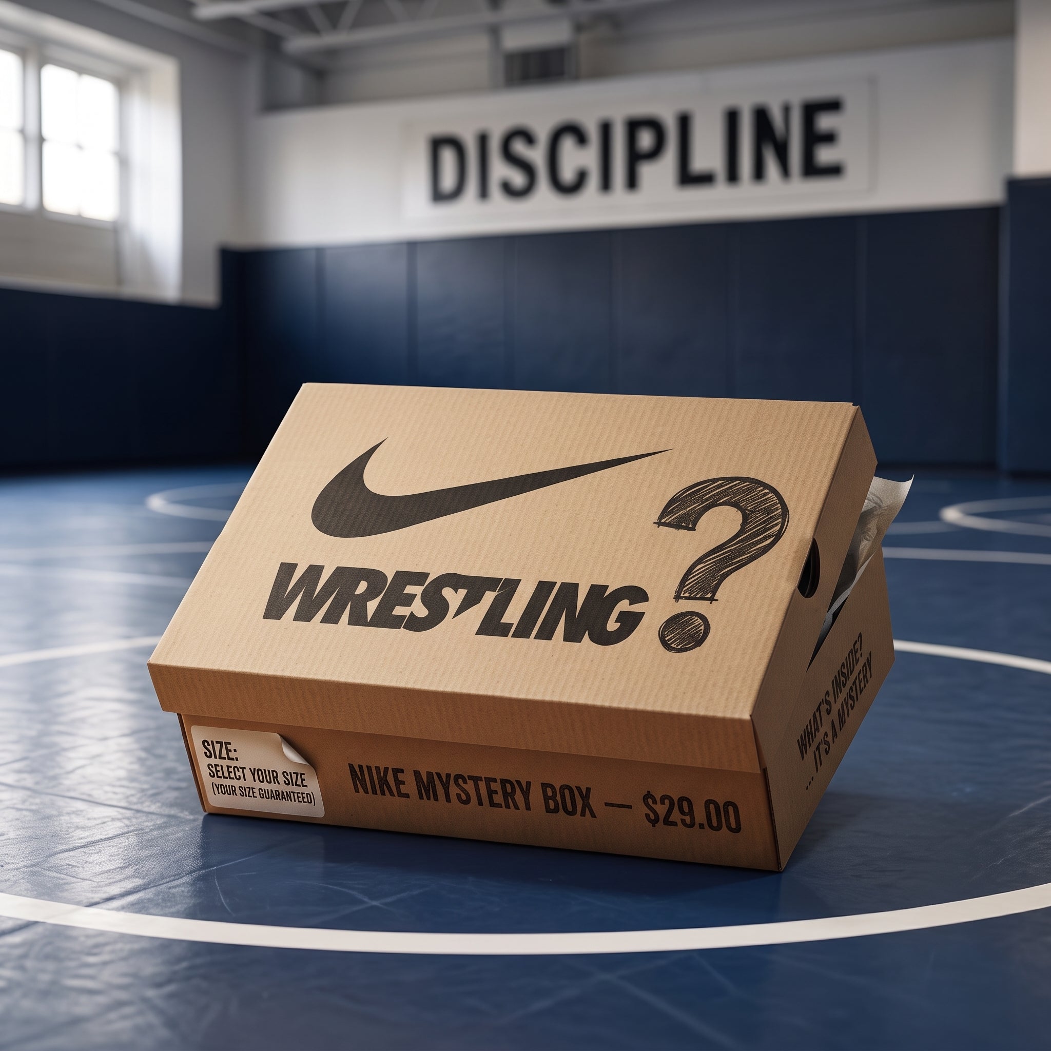 NIKE Mystery Box Wrestling Shoes