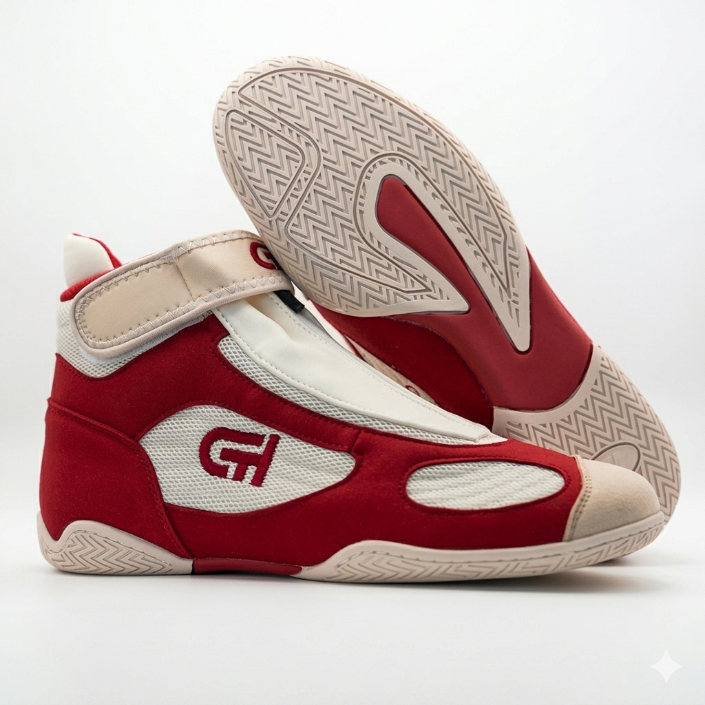 XXVI Wrestling Shoe Red/White - Suplay.com