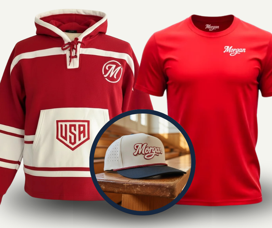 Morgan Off The Mat Bundle — Headgear Hoodie, Tee, Reversal Hat