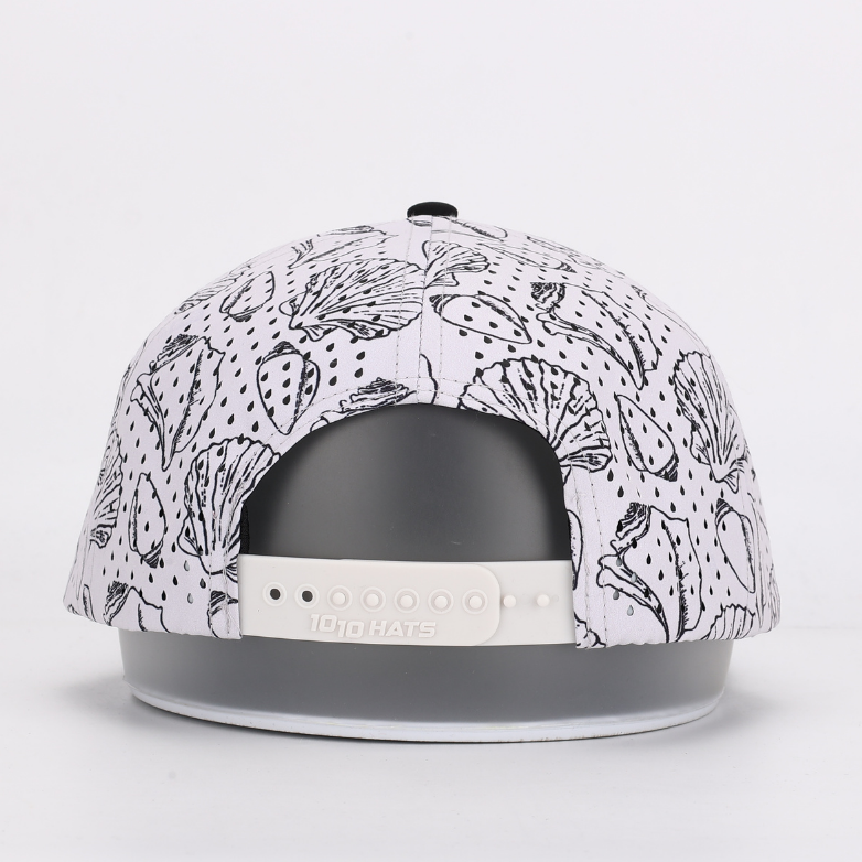 5‑Panel Hat performance hat with Leather Patch - Suplay.com