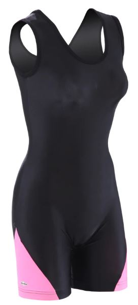 Matman Womens Delta Singlet Black W Pink - Suplay.com