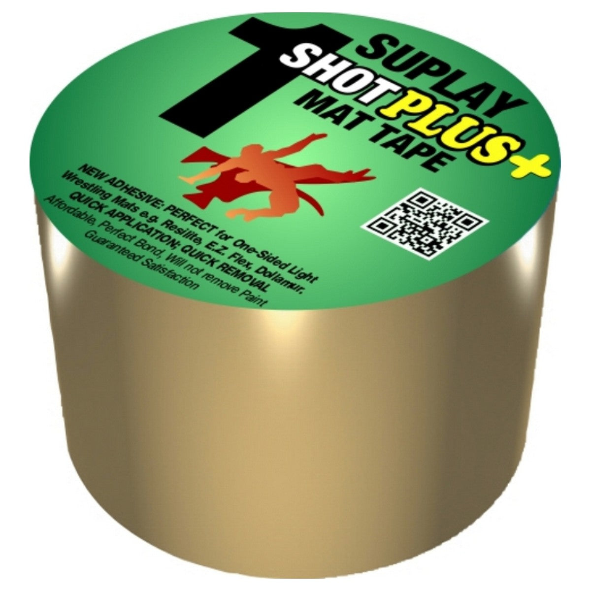 One Shot Plus+ 4In X 126Ft Mat Tape - Suplay.com