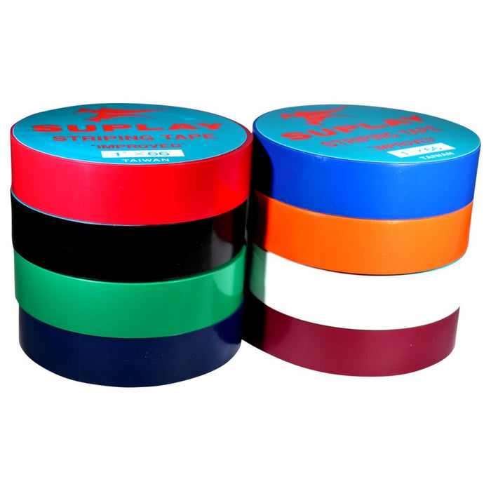 Suplay 1 In X 66 Ft Striping Floor Tape