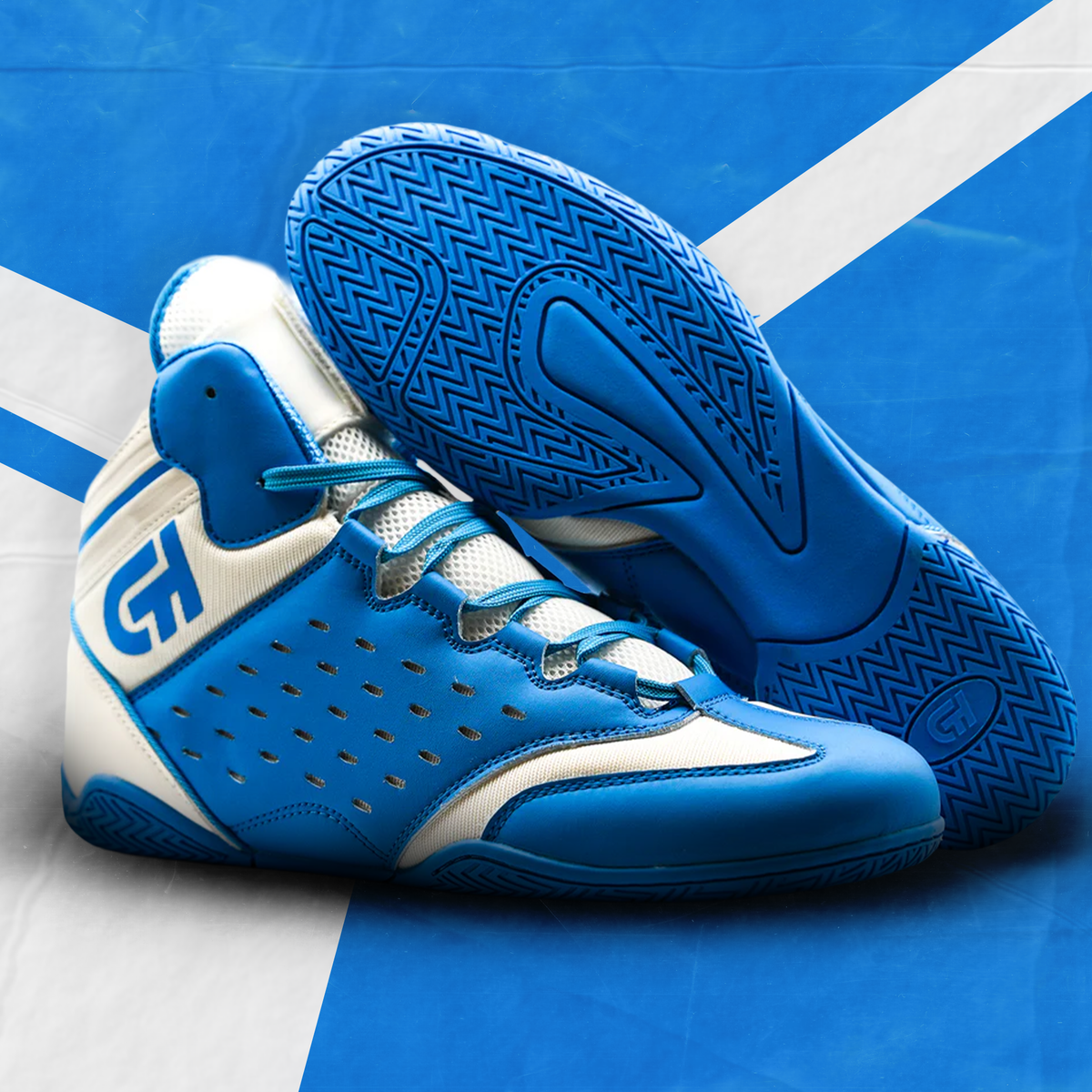 Revival Wrestling Shoe Blue/White - Suplay.com