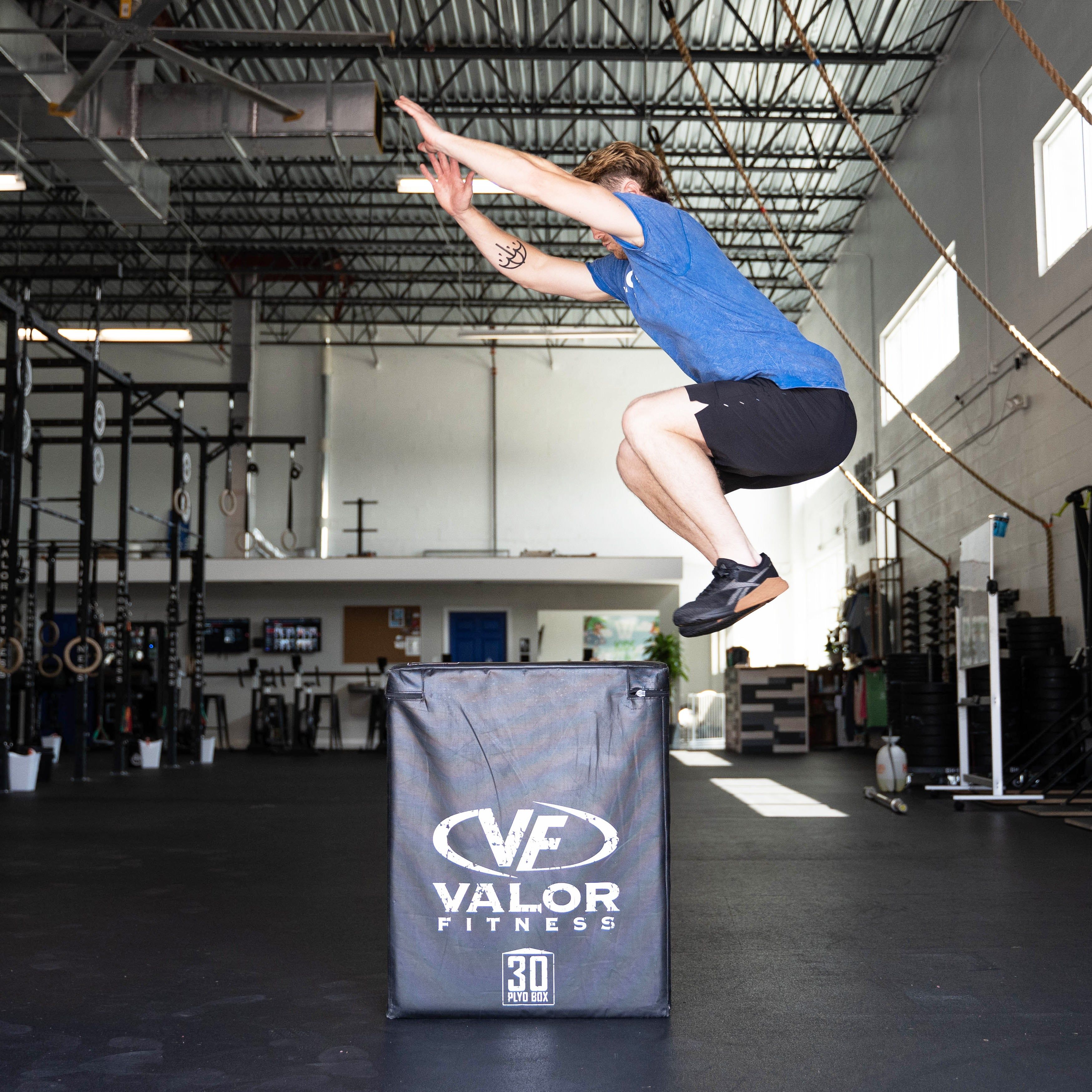 3 in 1 Soft Padded 20" x 24" x 30" Plyo Box