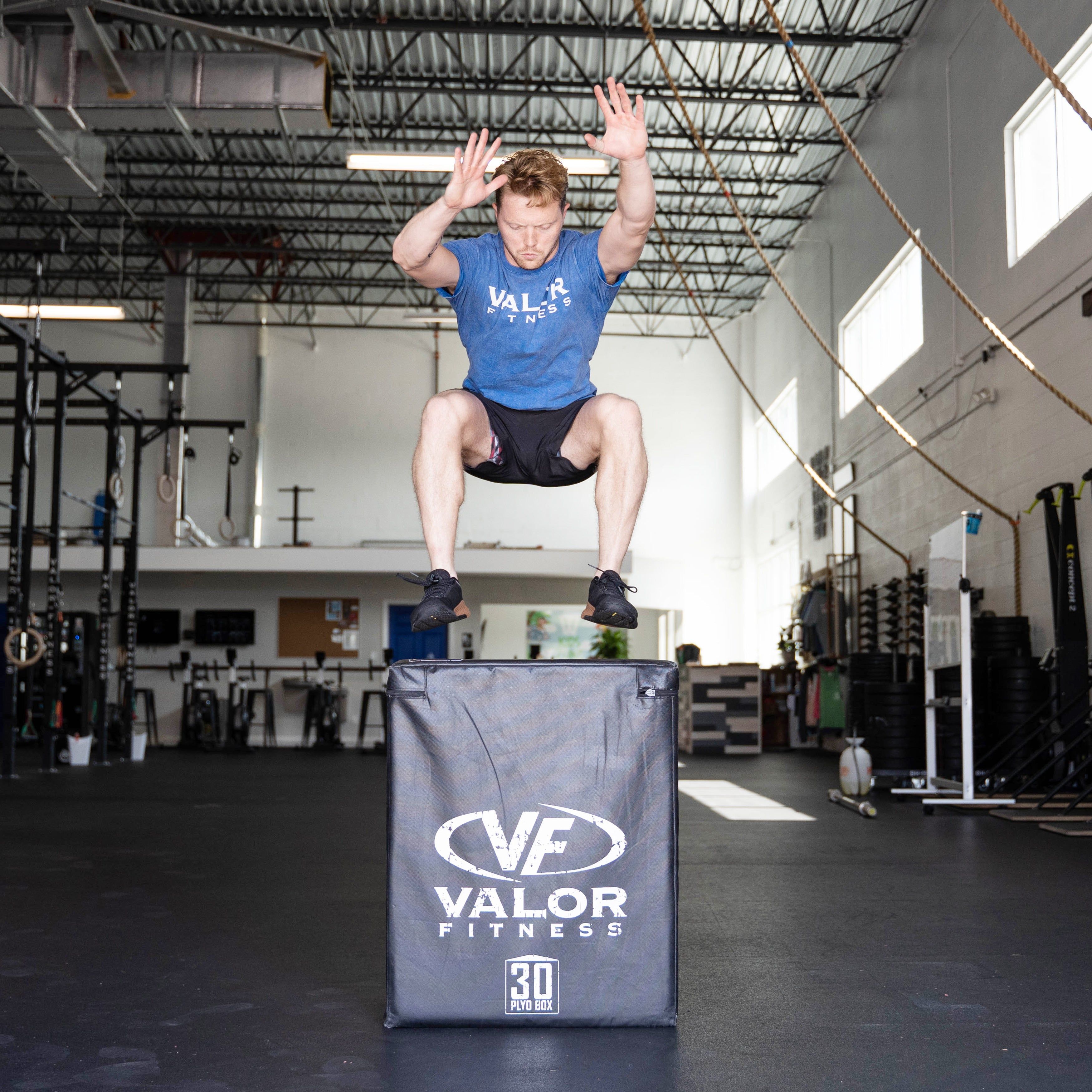 3 in 1 Soft Padded 20" x 24" x 30" Plyo Box